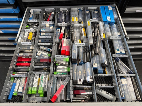 Assortment of 8mm - 16mm Carbide Endmills