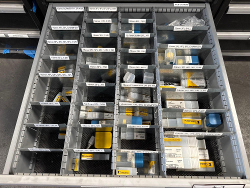Assortment of DuoLock Carbide Endmills