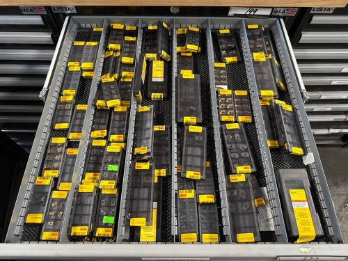 Assortment of Sandvik Carbide Inserts
