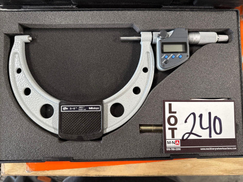 5-6&rdquo; Mitutoyo Digital Micrometer