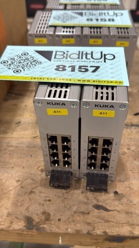 Lot (2) KUKA mCon 3080-AK Ethernet Switches