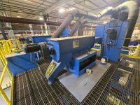 Complete 2015 Blastec Surface Preparation Line (Installed & Under Power) - 15' Wide Exit &ndash; Shot Blast, Peen & Paint Strip - 8