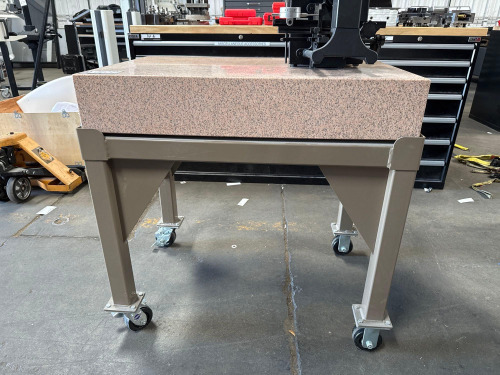 36&rdquo; x 24&rdquo; x 6.5&rdquo; Starrett Granite Surface Plate, Grade AA