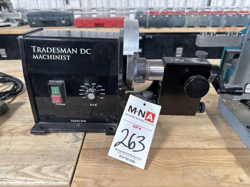 5" Cuttermasters Tradesman DC Machinist Endmill Workstation Grinder
