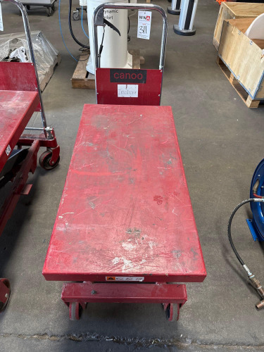 1760LBS ULine H-1783 Die Lift, 20&rdquo; x 39&rdquo; Platform