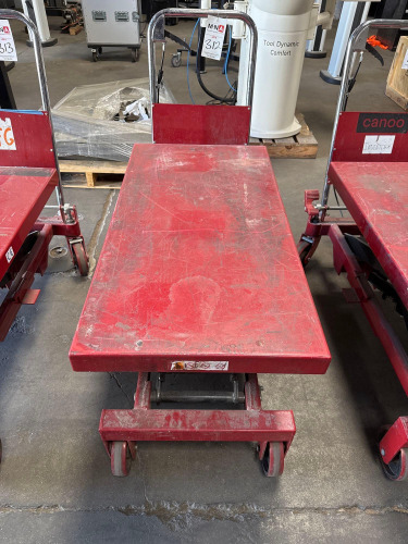 1760LBS ULine H-1783 Die Lift, 20&rdquo; x 39&rdquo; Platform