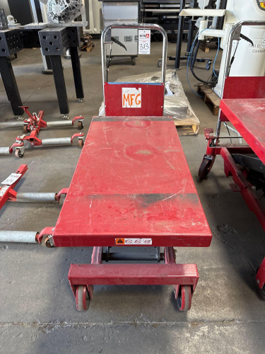1760LBS ULine H-1783 Die Lift, 20&rdquo; x 39&rdquo; Platform