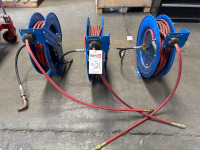 (3) Coxreels Hose Reels