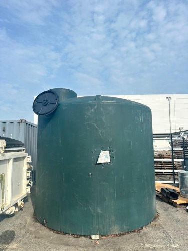 5000 Gallon Capacity Water Storage Tank